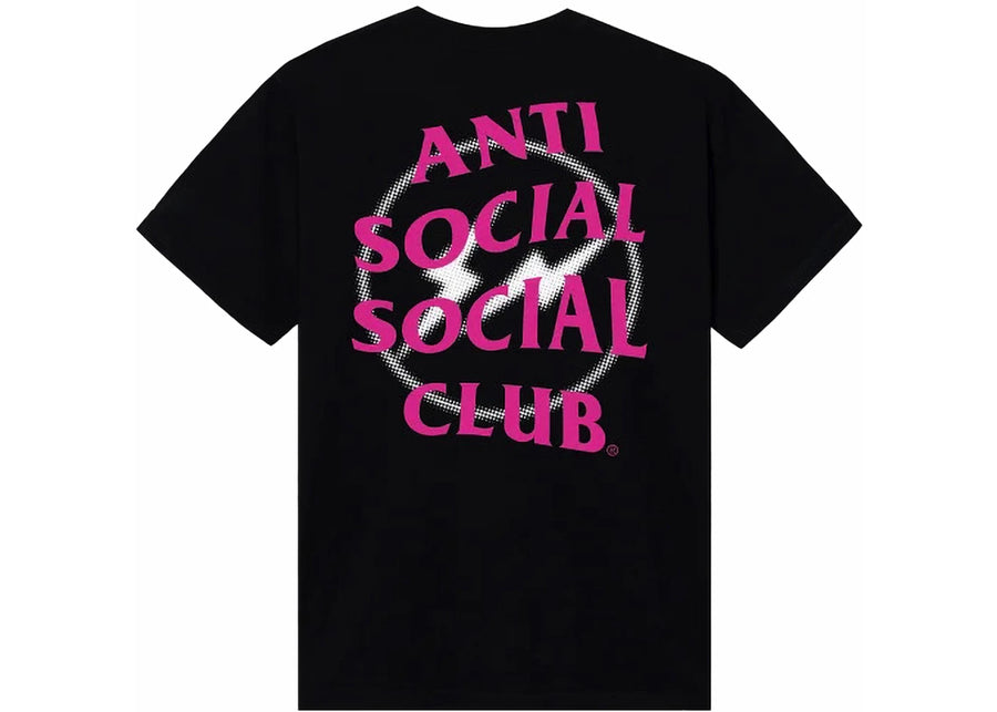 T-shirt bicolore noir/rose Anti Social Social Club Fragment