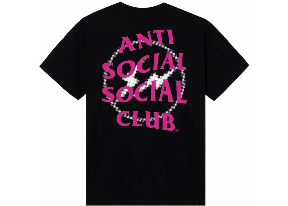 Anti Social Social Club Fragment Half Tone Tee Black/Pink