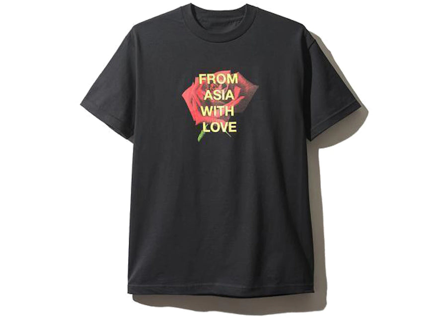 T-shirt noir Anti Social Social Club From Asia With Love (Exclusivité Asie)