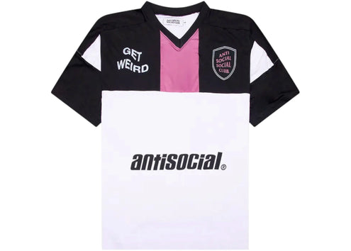 Anti Social Social Club Get Weird Soccer Jersey White