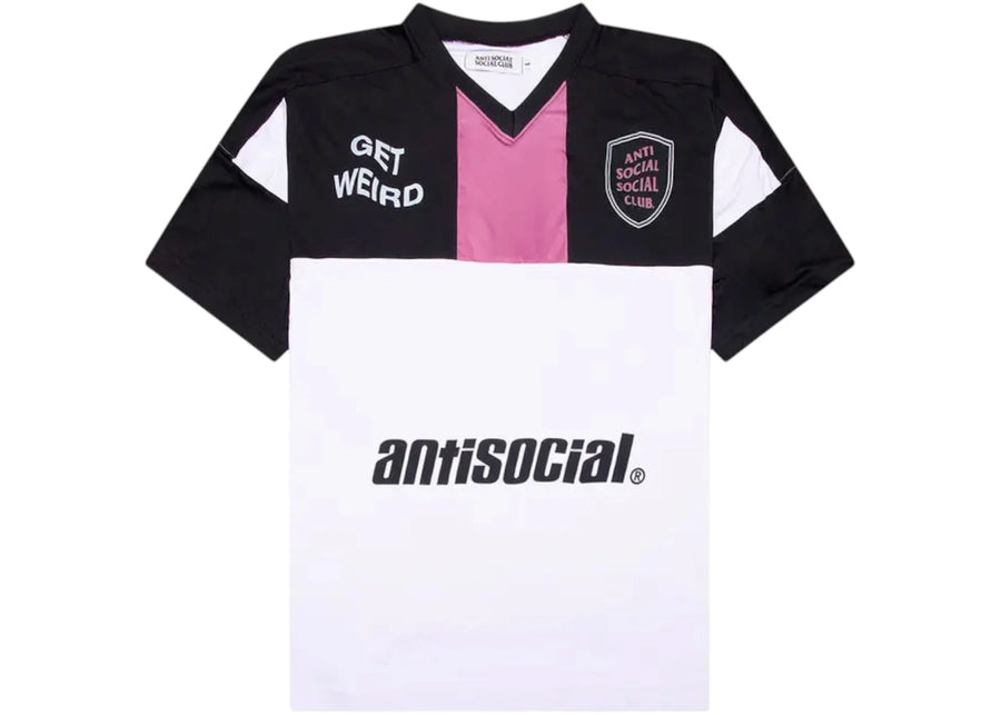 Maillot de football blanc Anti Social Social Club Get Weird