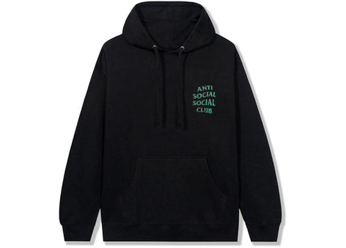 Anti Social Social Club Glitch Hoodie Black