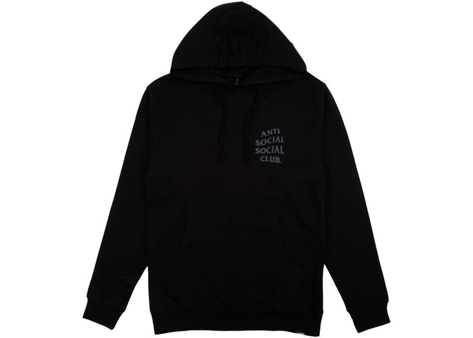 Anti Social Social Club Hell O Rose Hoodie Black