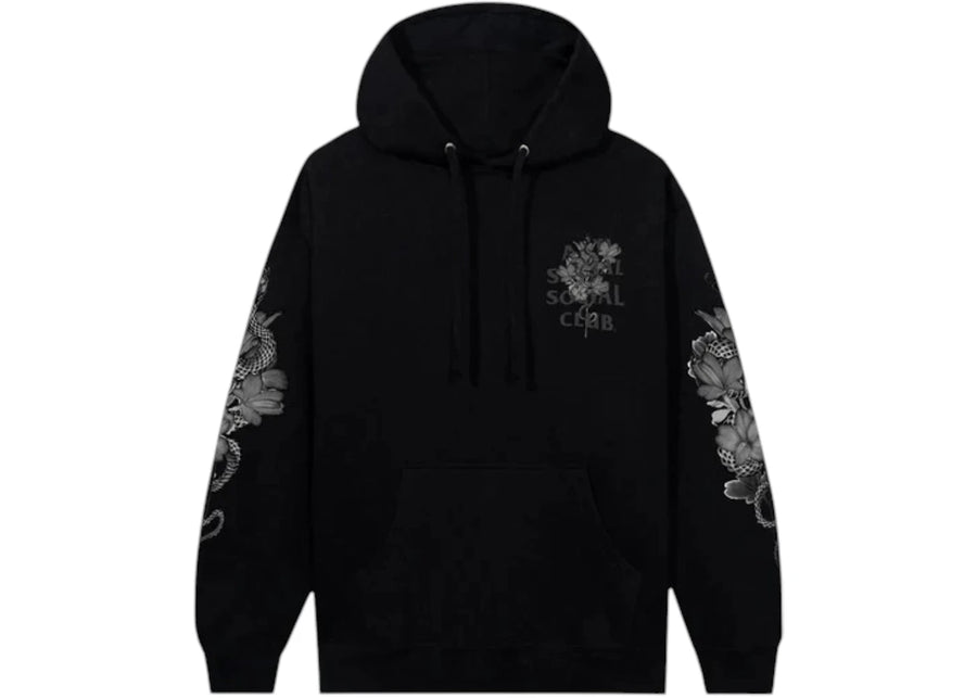 Sweat à capuche réfléchissant 3M Anti Social Social Club Hokkaido Noir