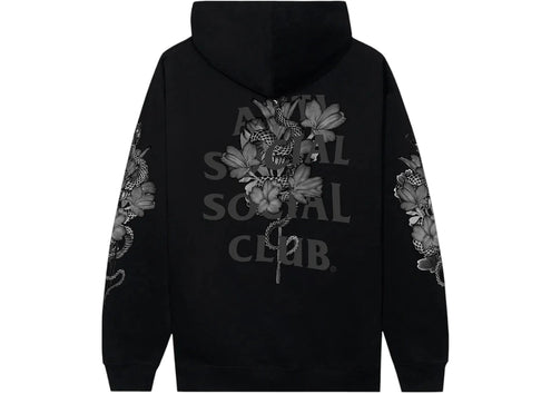 Anti Social Social Club Hokkaido 3M Reflective Hoodie Black