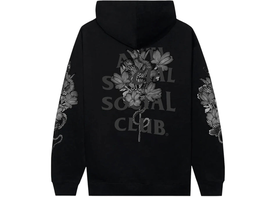Anti Social Social Club Hokkaido 3M Reflective Hoodie Black