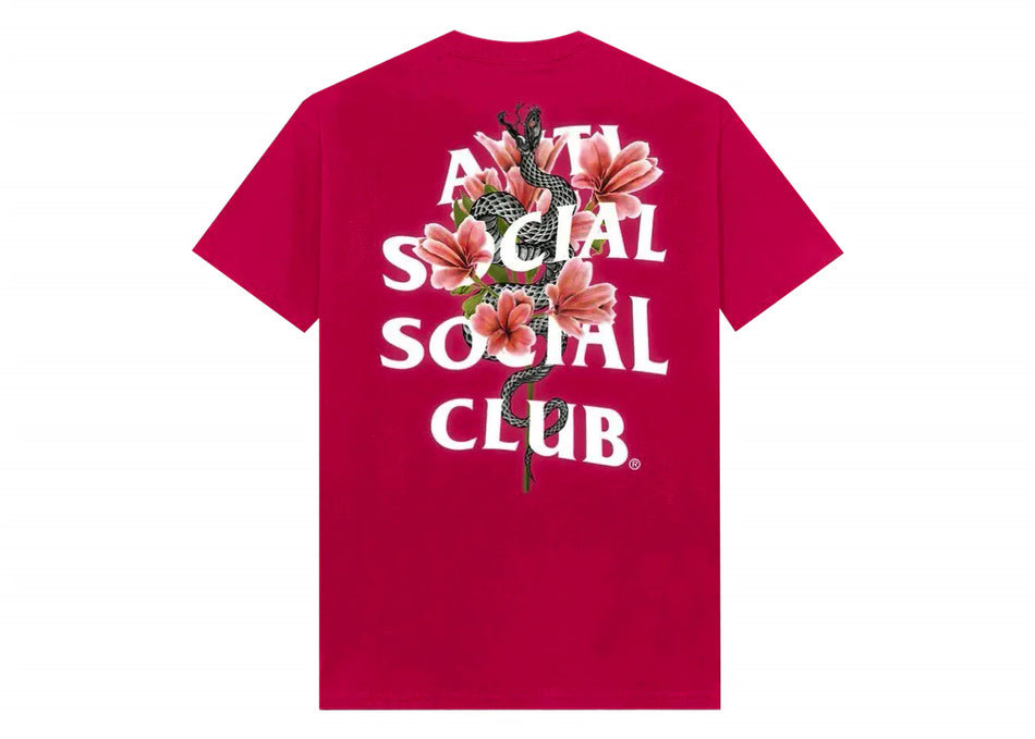 Anti Social Social Club Hokkaido 3M Tee Pink