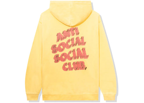 Anti Social Social Club How Deep Hoodie Yellow