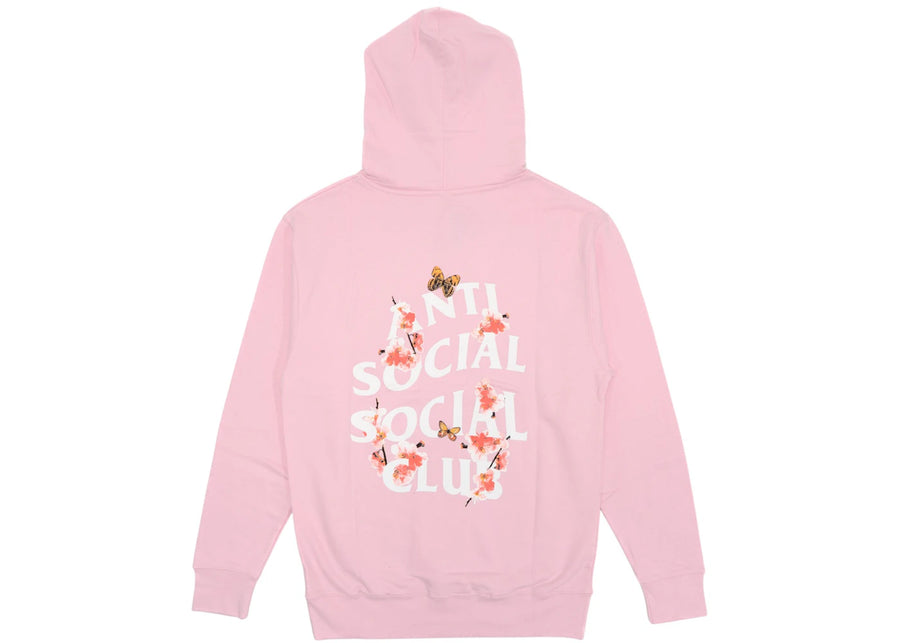 Anti Social Social Club Kkoch Sweat à capuche rose