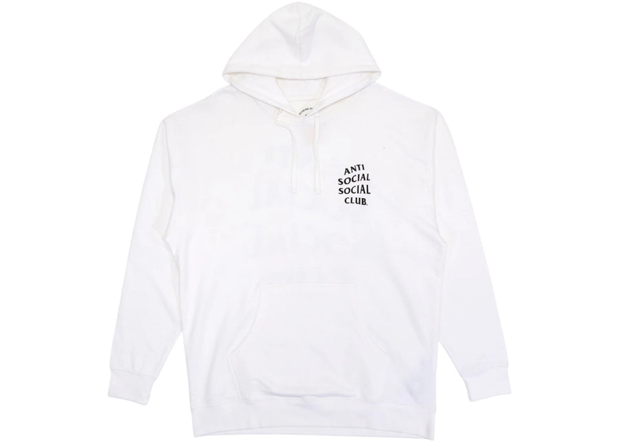 Sweat à capuche blanc Anti Social Social Club Kkoch