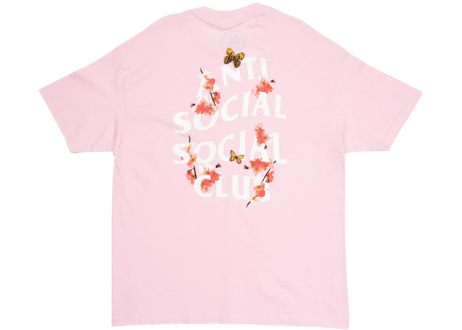 T-shirt rose Anti Social Social Club Kkoch