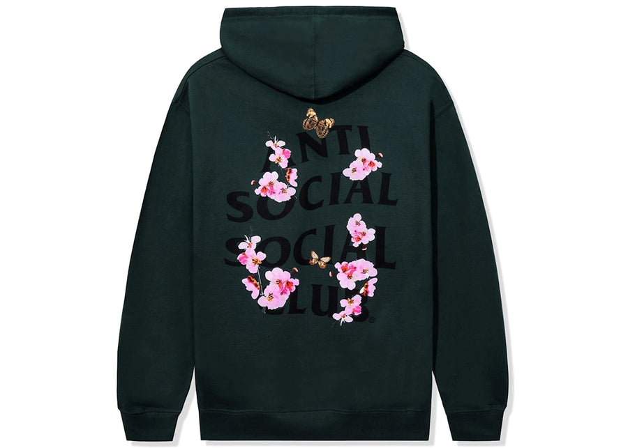 Anti Social Social Club Kkotch Sweat à capuche vert alpin