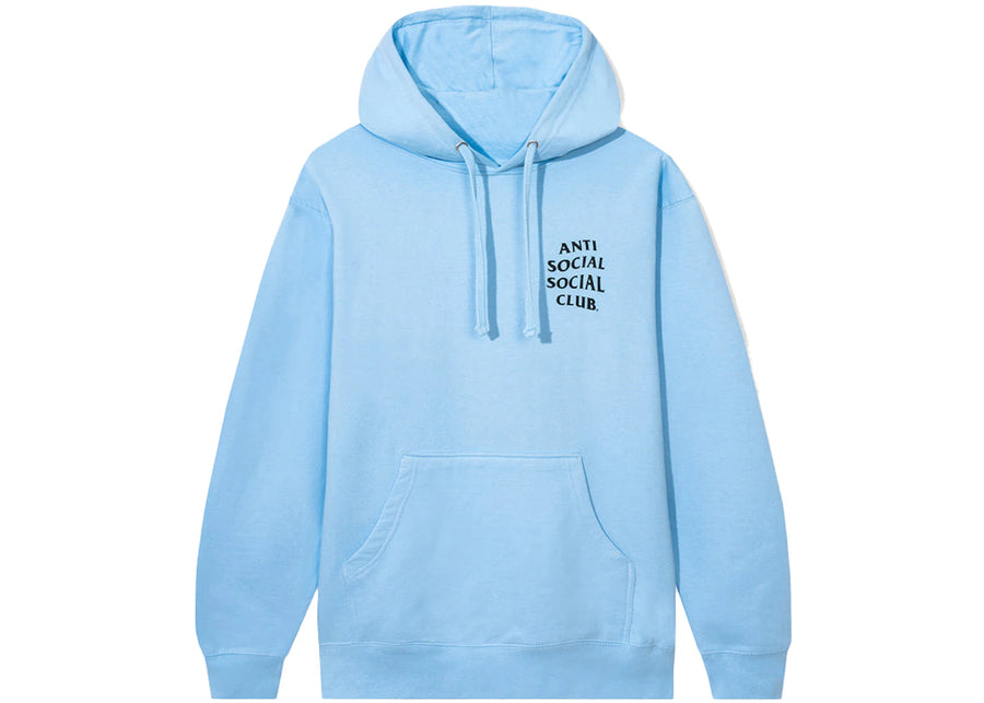 Anti Social Social Club Kkoch Sweat à capuche bleu
