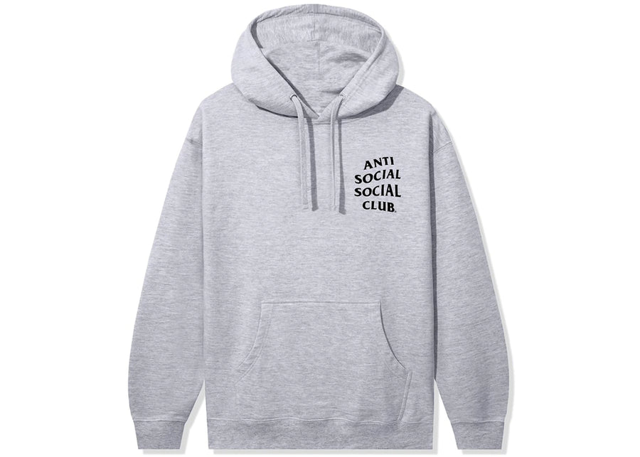 Sweat à capuche gris Anti Social Social Club Kkotch