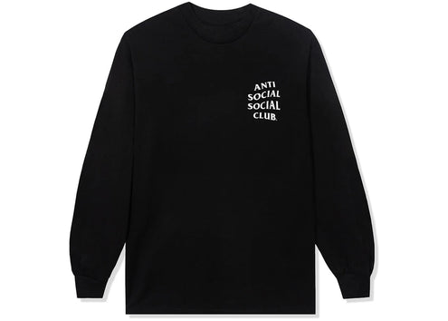 Anti Social Social Club Kkotch Long Sleeve Black