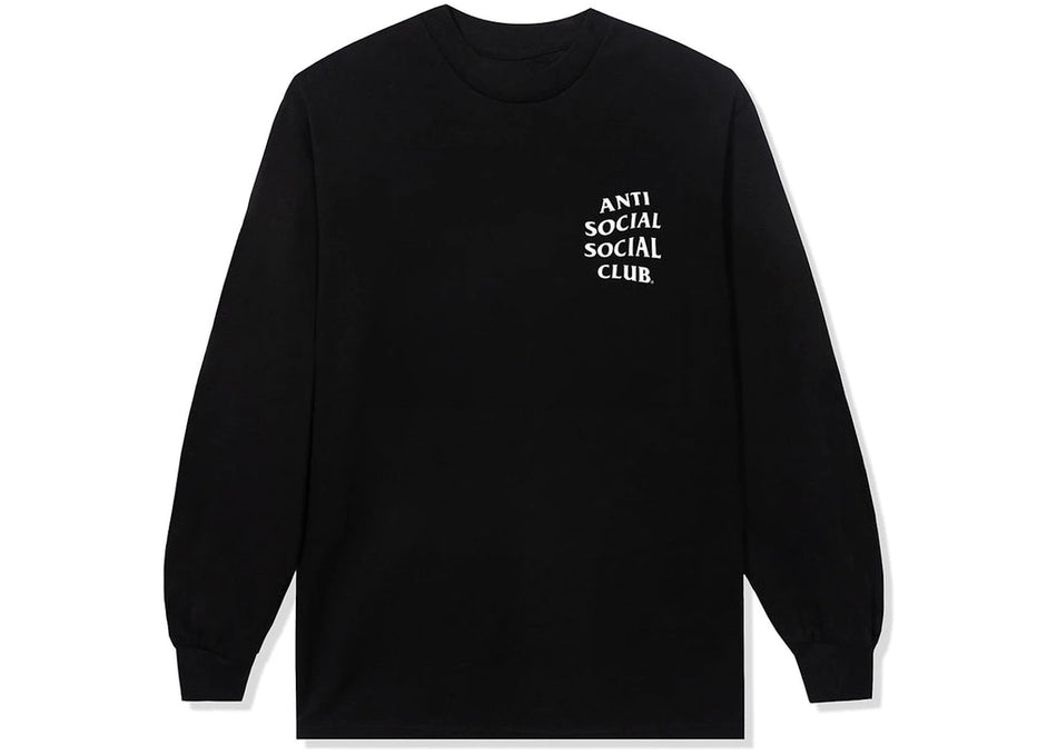 Anti Social Social Club Kkotch Long Sleeve Black