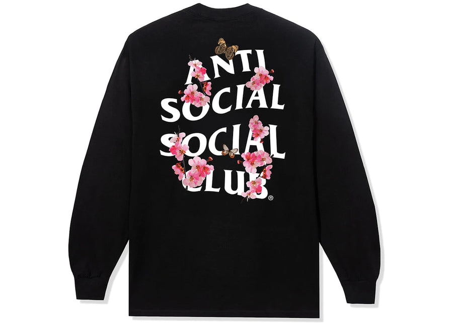 Club social antisocial Kkotch manches longues noires