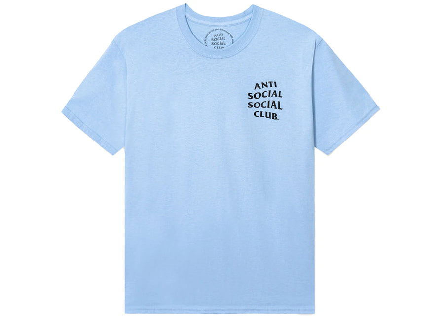 Club social antisocial Kkotch T-shirt bleu