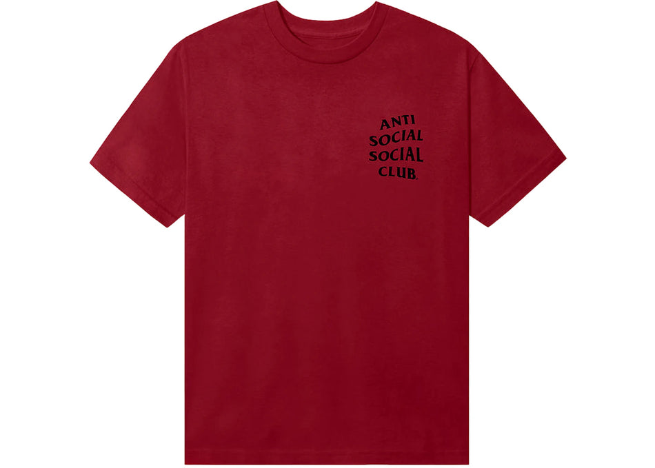 Anti Social Social Club Kkotch Tee Maroon