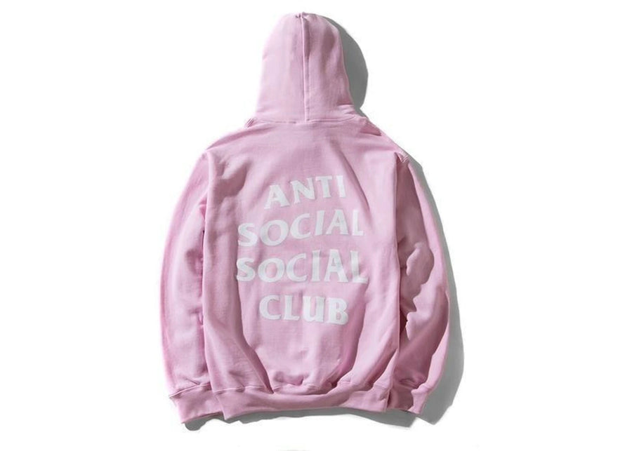 Sweat à capuche rose Anti Social Social Club Know You Better