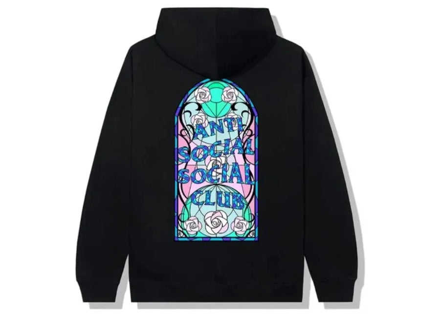 Sweat à capuche noir Anti Social Social Club Love Stain