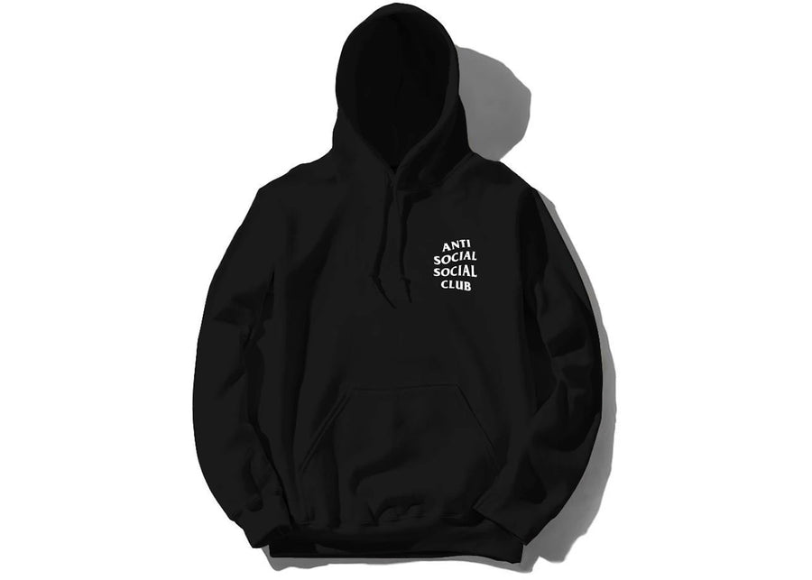 Sweat à capuche Anti Social Social Club Mind Games (FW19) Noir