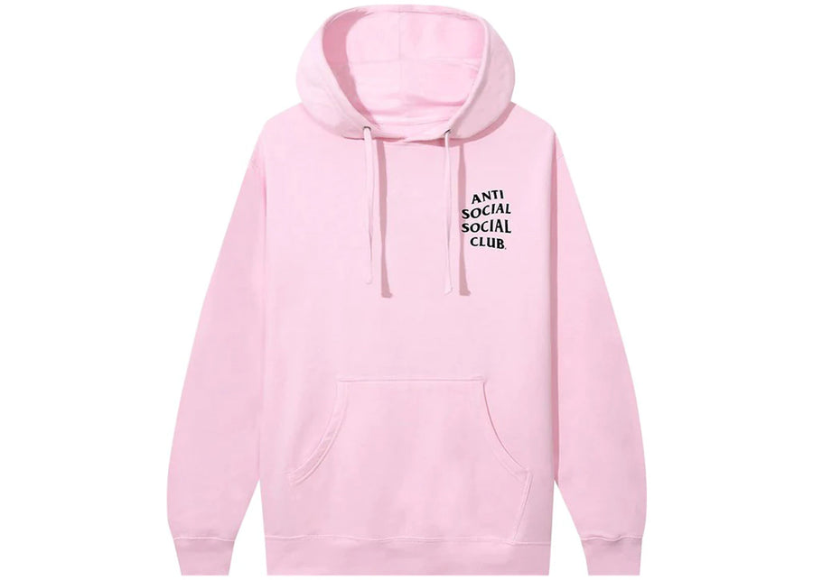 Sweat à capuche noir et rose « Anti Social Social Club Mind Games »