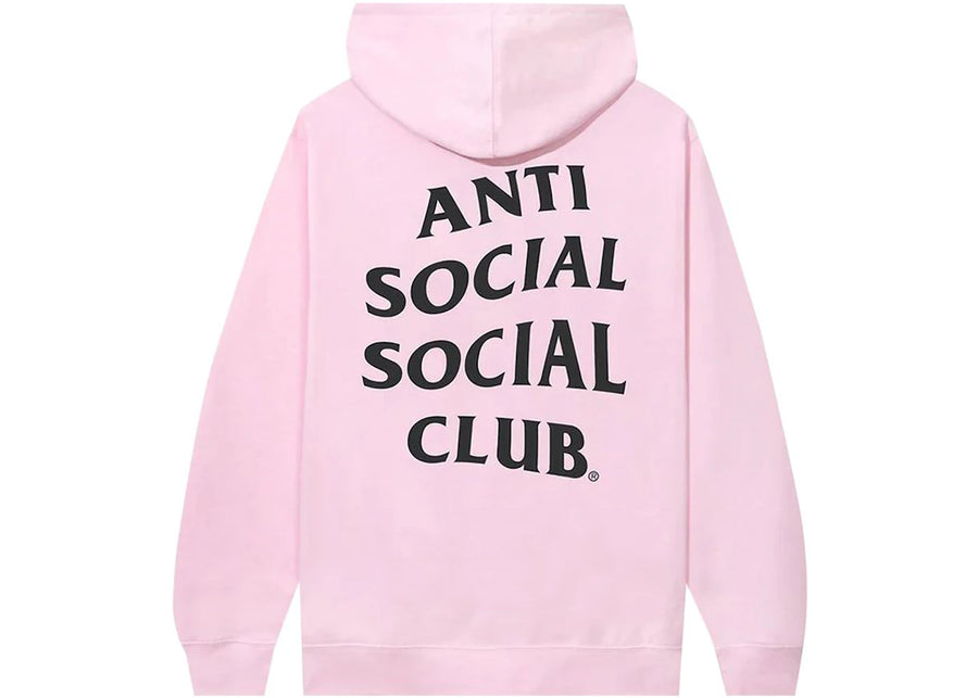 Sweat à capuche noir et rose « Anti Social Social Club Mind Games »
