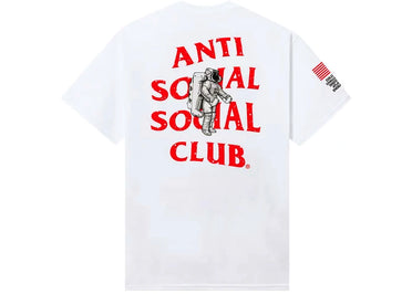 T-shirt blanc Anti Social Social Club Nasa Nebula