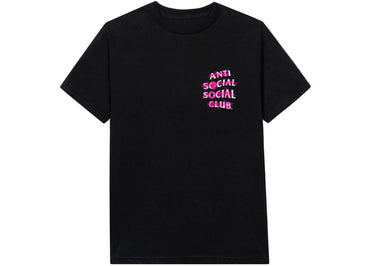 T-shirt noir Anti Social Social Club Nevermind