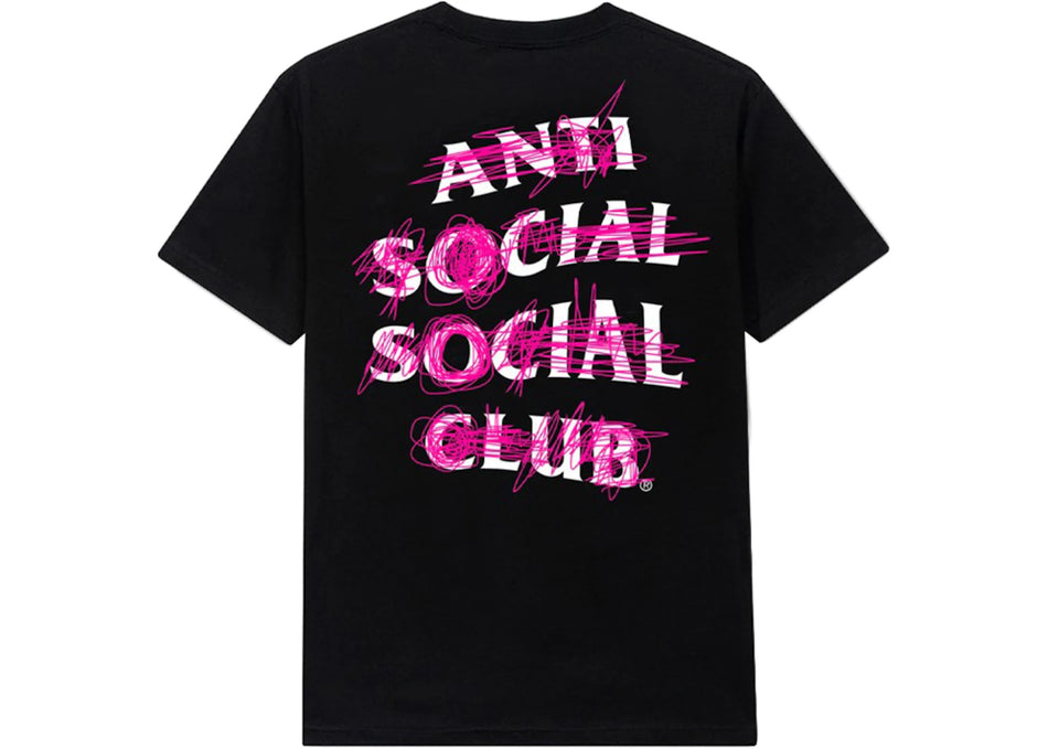 Anti Social Social Club Nevermind T-shirt Black