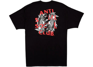 T-shirt noir Anti Social Social Club Omakase