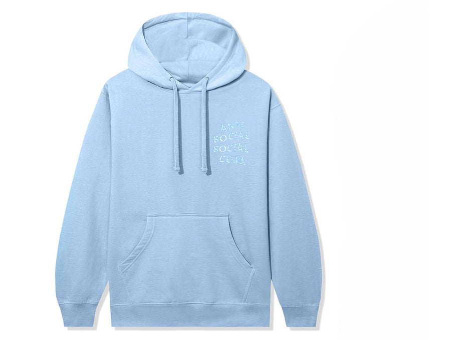 Anti Social Social Club Partly Cloud Hoodie Blue