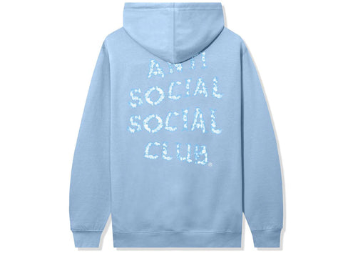 Anti Social Social Club Partly Cloud Hoodie Blue