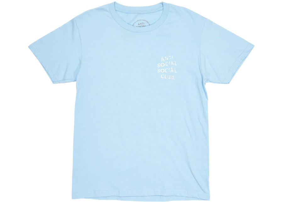 T-shirt bleu « Anti Social Social Club Partiellement Nuageux »
