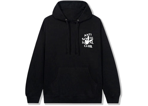 Anti Social Social Club Playboy Bunny Logo Hoodie Black