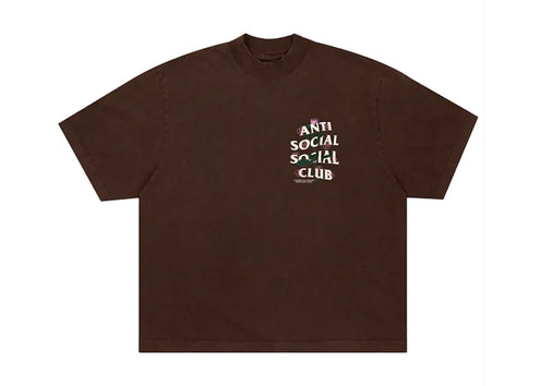 Anti Social Social Club Sadboyz Fin De Semana Tee Brown