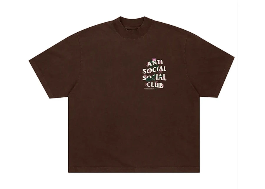 Anti Social Social Club Sadboyz Fin De Semana Tee Marron