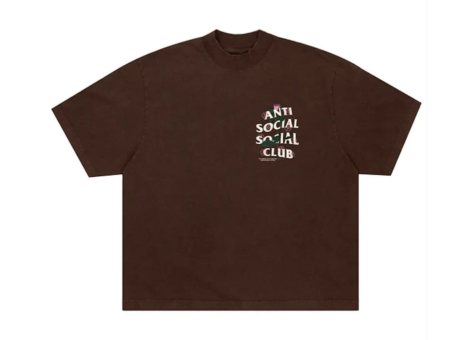Anti Social Social Club Sadboyz Fin De Semana Tee Brown