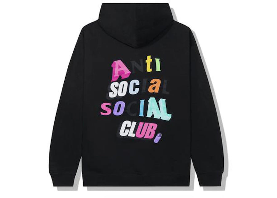 Anti Social Social Club The Real Me Sweat à capuche noir