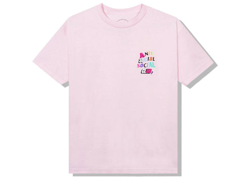 Anti Social Social Club The Real Me Tee Pink