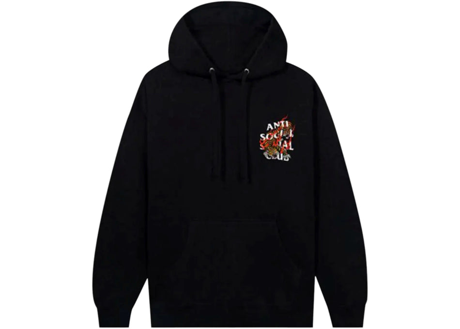 Anti Social Social Club Tiger Blood Hoodie Black