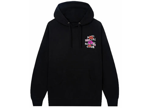 Anti Social Social Club Your Kiss Hoodie Black