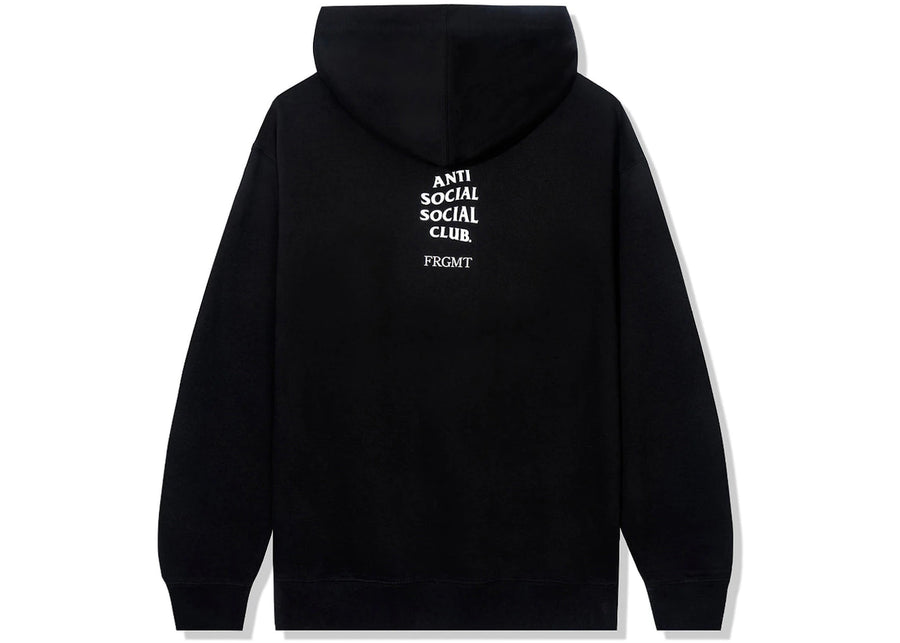 Sweat à capuche Anti Social Social Club x Fragment Called Interference (FW22) Noir