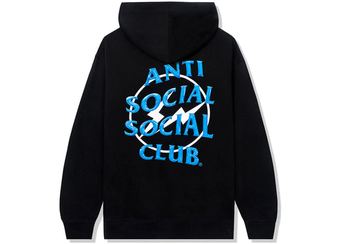 Anti Social Social Club x Fragment Precious Petals Hoodie (FW22) Black Blue