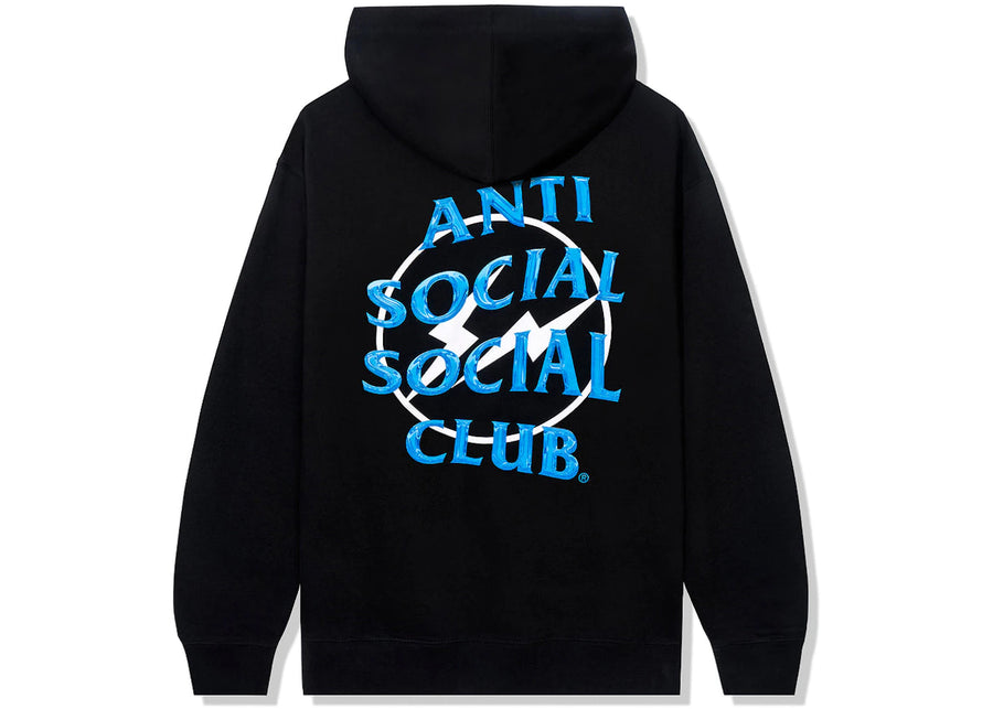 Sweat à capuche Anti Social Social Club x Fragment Precious Petals (FW22) Noir Bleu
