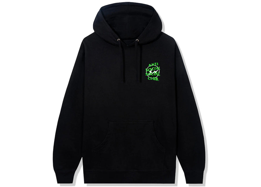 Sweat à capuche Anti Social Social Club x Fragment Precious Petals (FW22) Noir Vert
