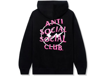 Anti Social Social Club x Fragment Precious Petals Hoodie (FW22) Black Pink