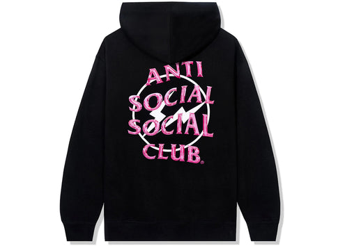 Anti Social Social Club x Fragment Precious Petals Hoodie (FW22) Black Pink