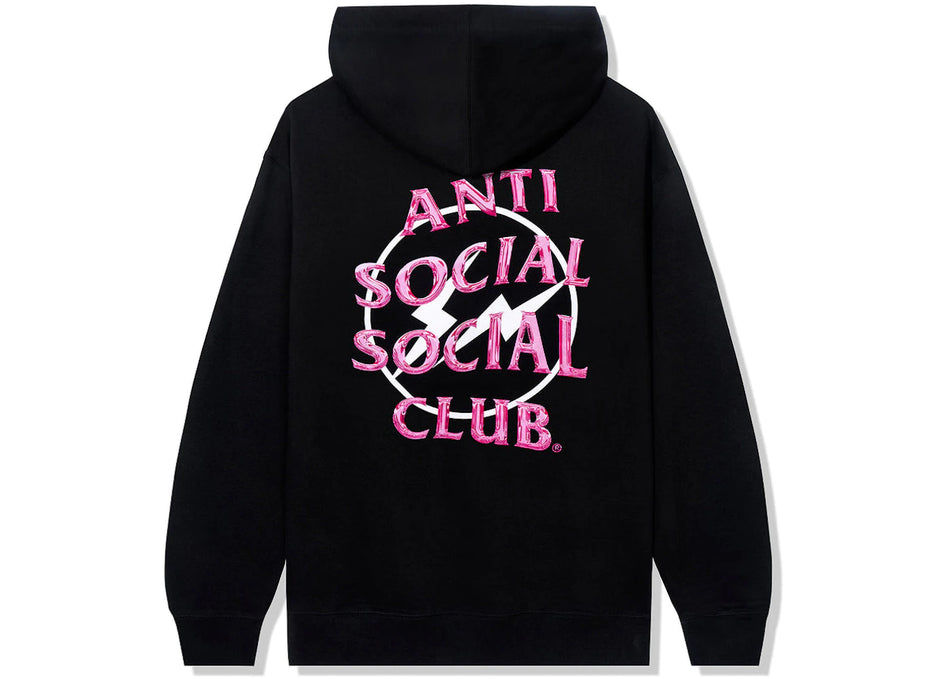 Anti Social Social Club x Fragment Precious Petals Hoodie (FW22) Black Pink